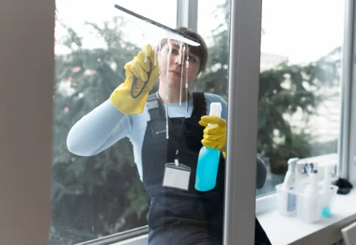 Nettoyage de vitres intérieures et extérieures à Maillezais